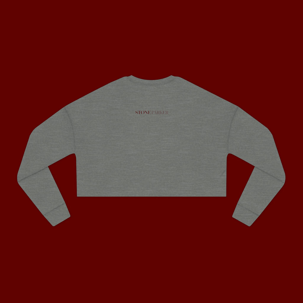 Stone Eyebrow Cropped Sweatshirt | By Stone