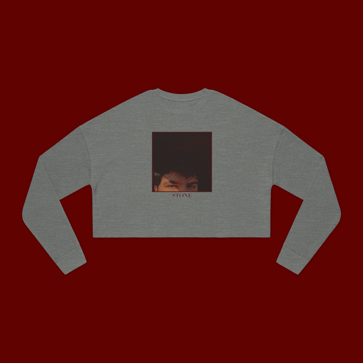 Stone Eyebrow Cropped Sweatshirt | By Stone