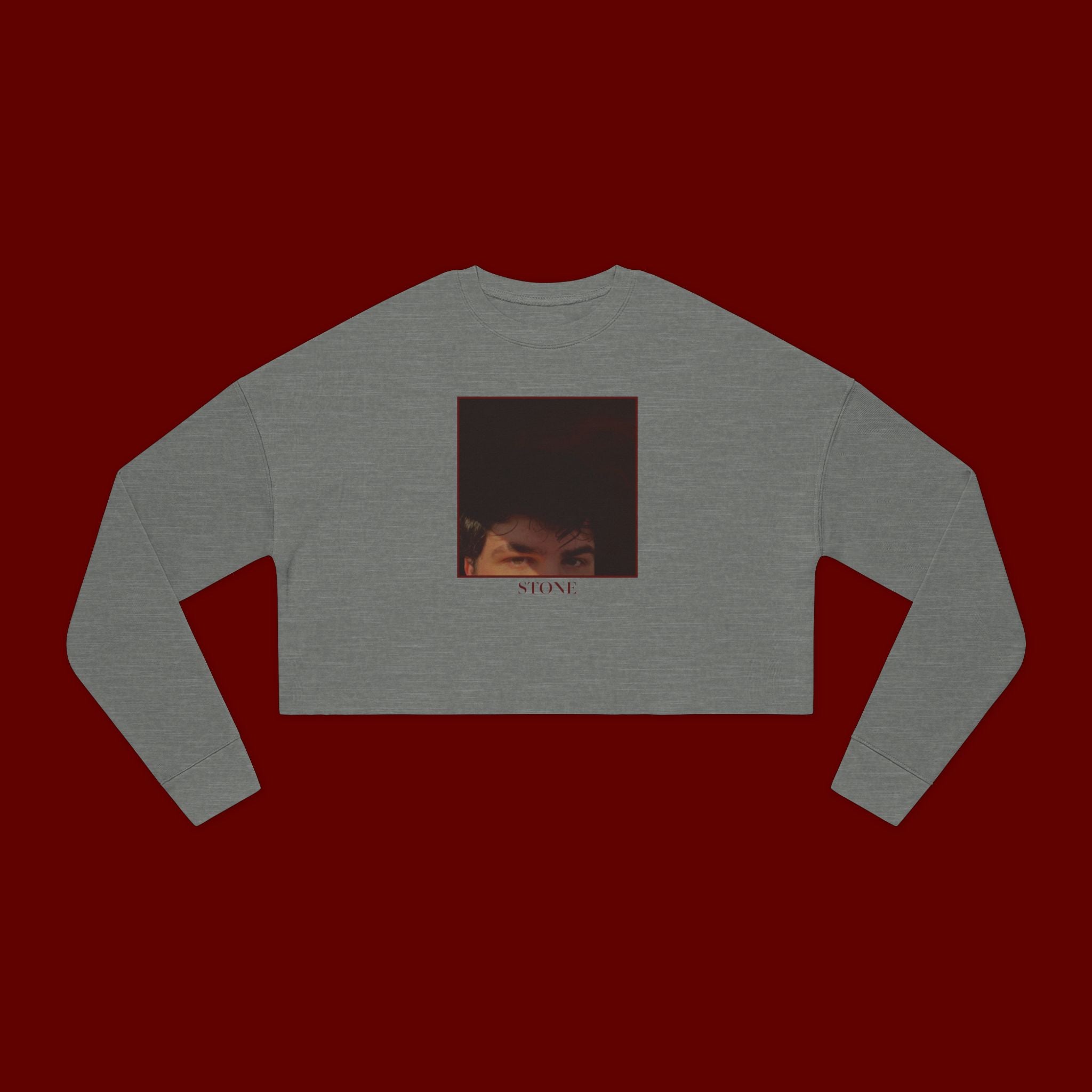 Stone Eyebrow Cropped Sweatshirt | By Stone