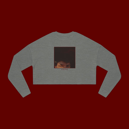 Stone Eyebrow Cropped Sweatshirt | By Stone