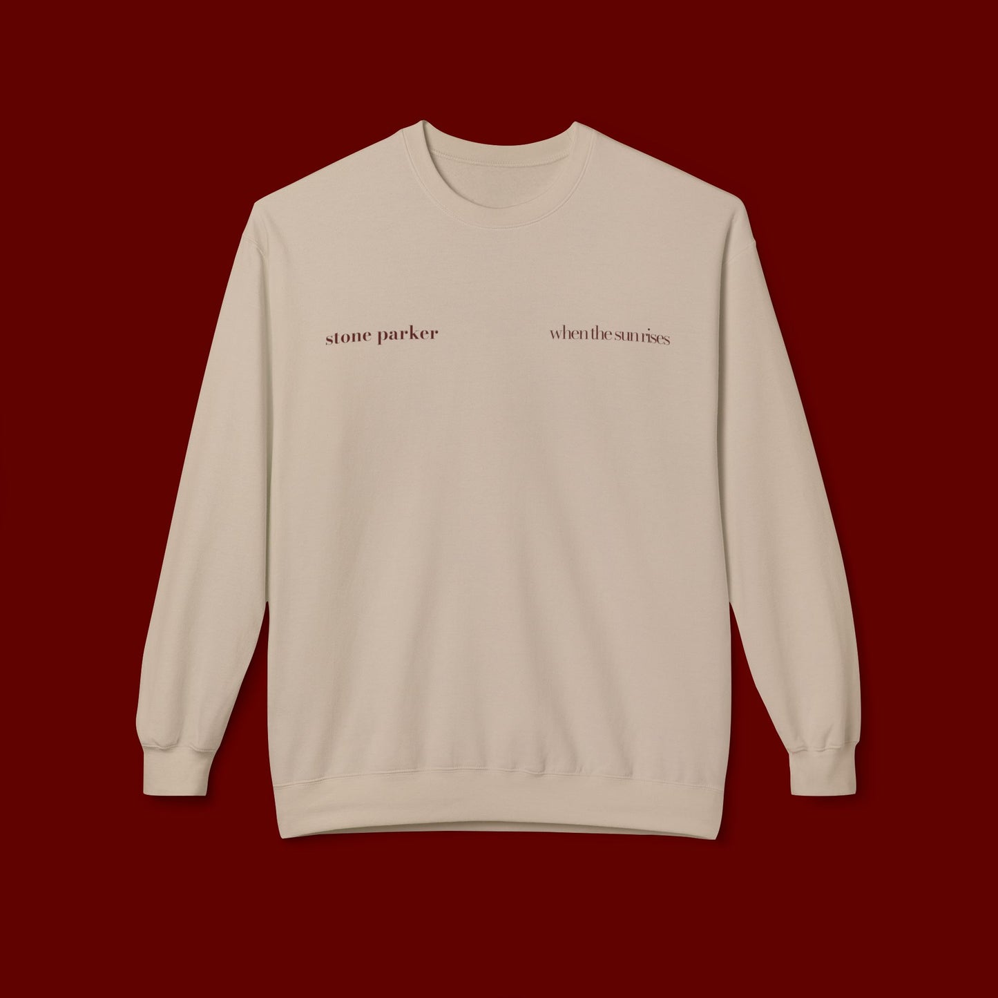 SP + When The Sun Rises Crewneck