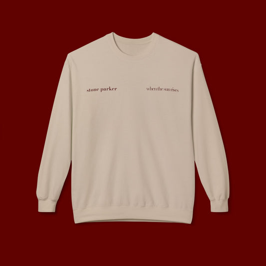 SP + When The Sun Rises Crewneck