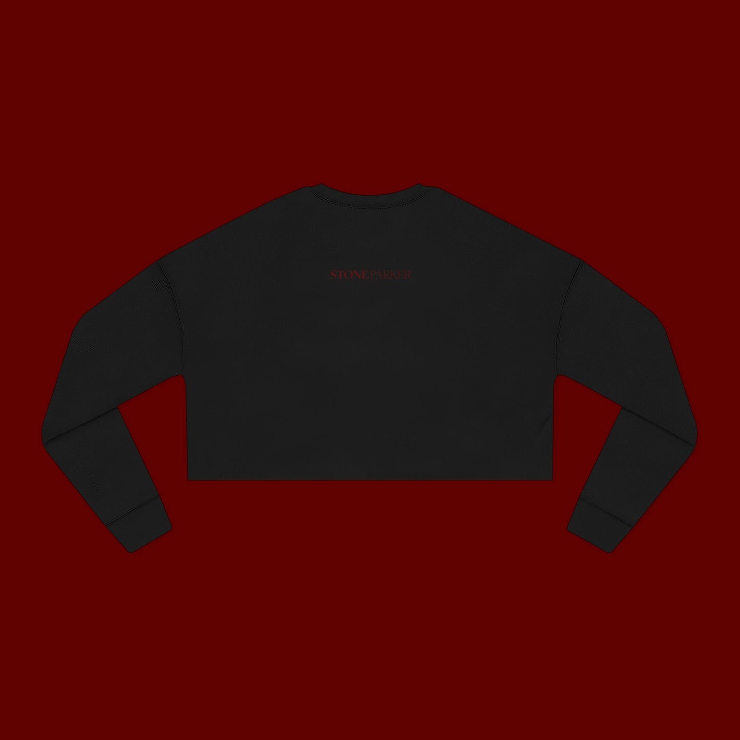 Stone Eyebrow Cropped Sweatshirt | By Stone