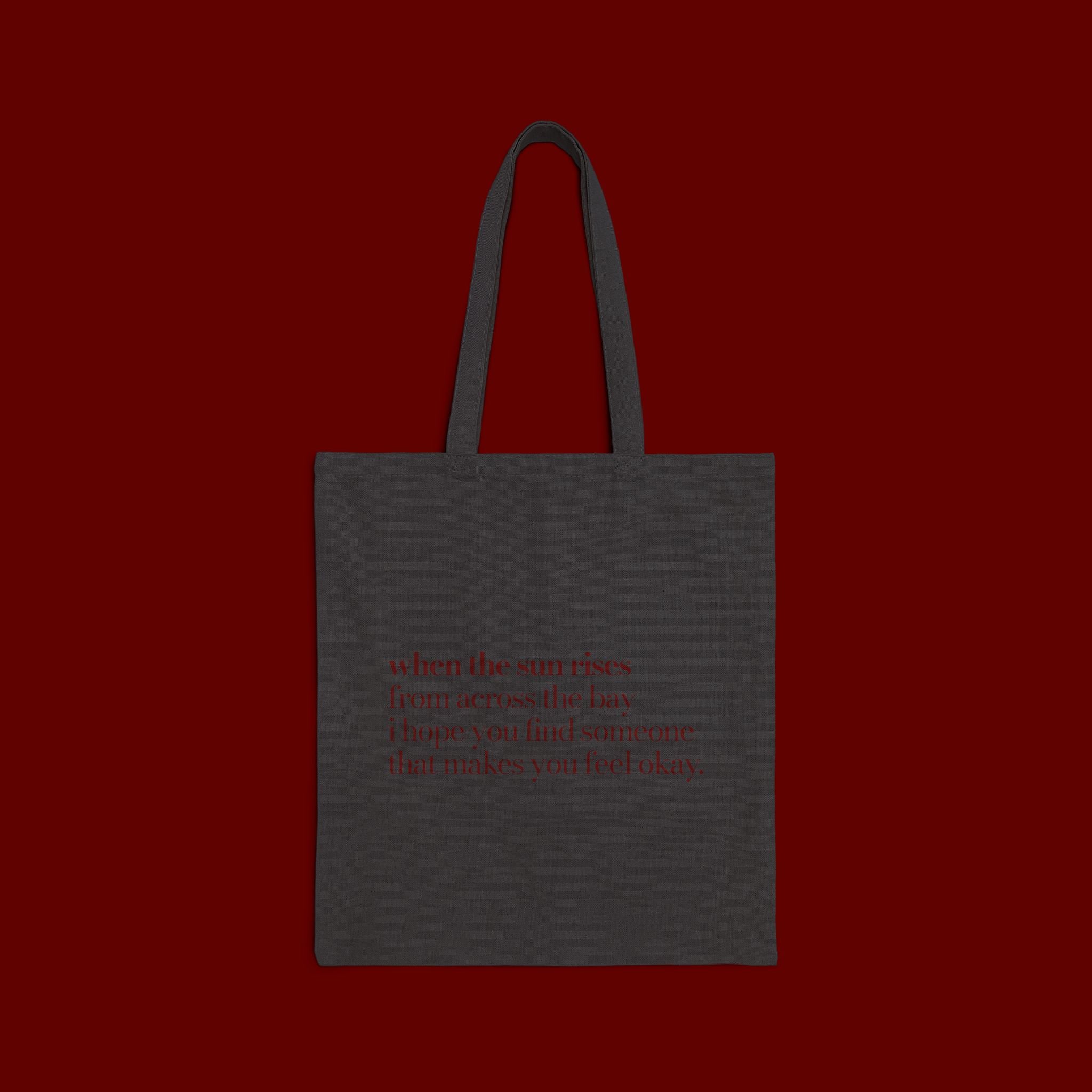 SP + When The Sun Rises Chorus Canvas Tote Bag