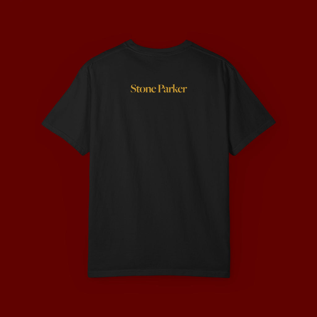 "When The Sun Rises" Triple Text T-Shirt | Unisex Garment-Dyed T-shirt