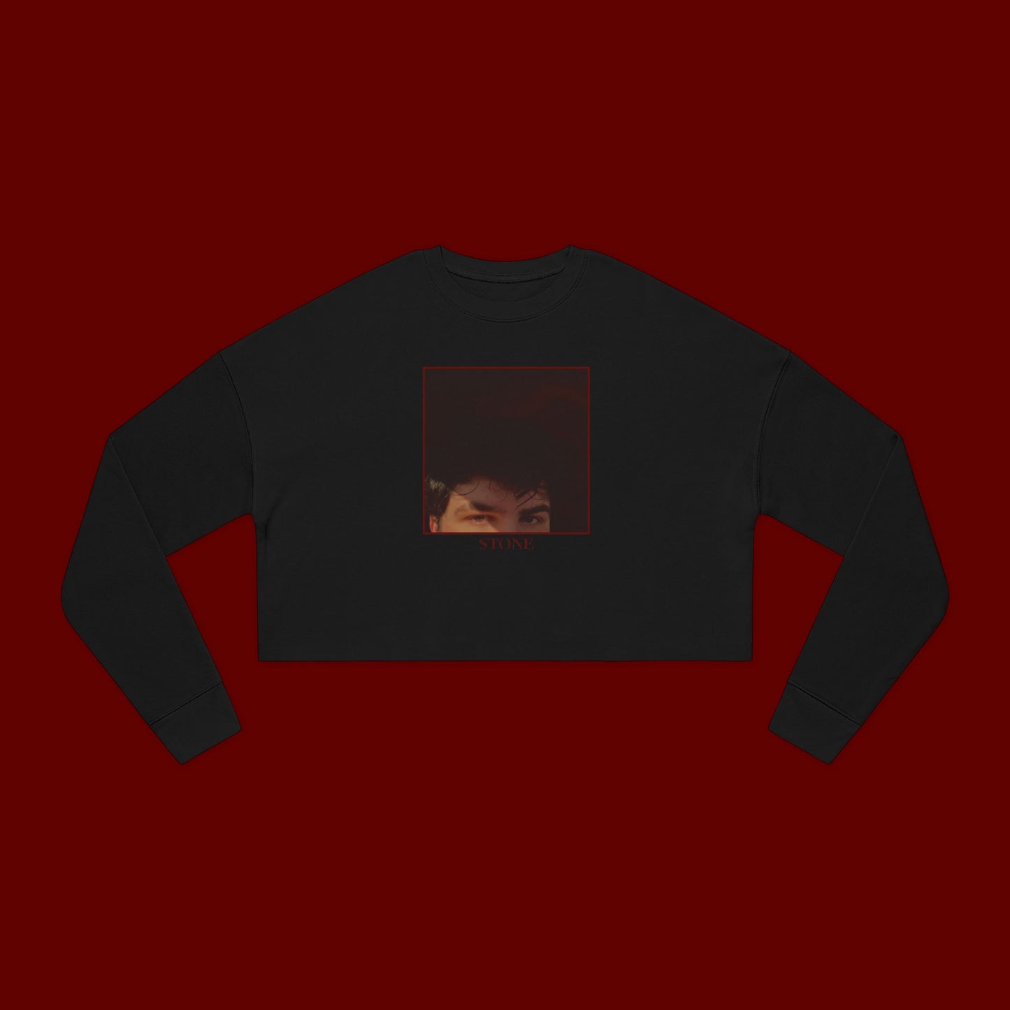 Stone Eyebrow Cropped Sweatshirt | By Stone