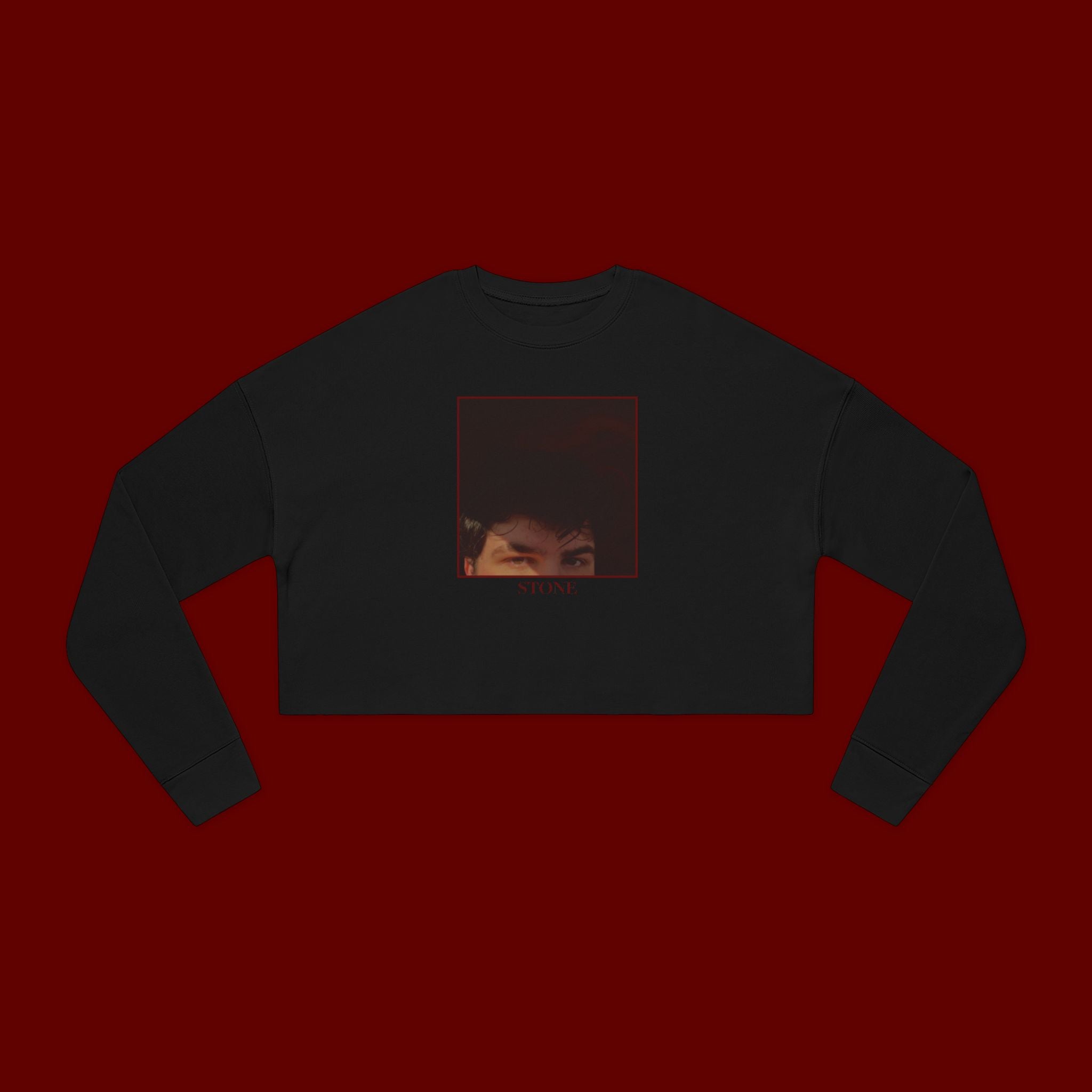 Stone Eyebrow Cropped Sweatshirt | By Stone