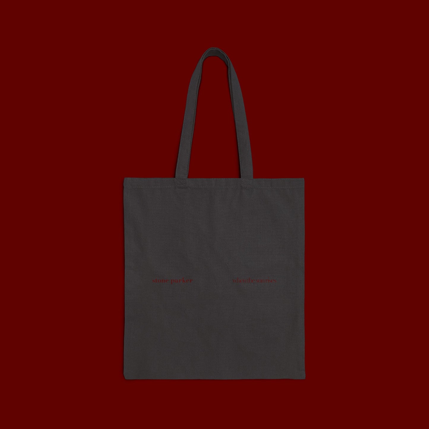 SP + When The Sun Rises Chorus Canvas Tote Bag